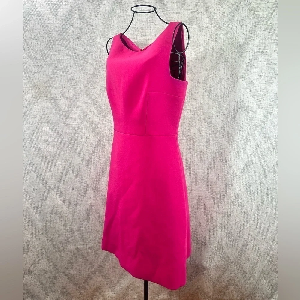 Kate Spade New York stretch crepe a-line dress in sweetheart pink size 4
